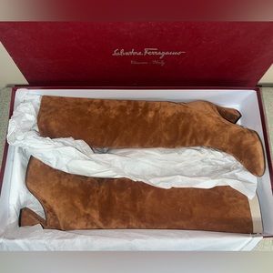Salvatore Ferragamo Suede Boots